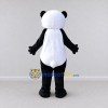 Custom Black and White Panda Mascot Costume Adult Full Body Suit for School Events Custom Black and White Panda Mascot Costume Adult Full Body Suit for School Events