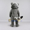 Custom Gray and White Raccoon Mascot Costume Adult Full Body Suit for Wildlife Events Custom Gray and White Raccoon Mascot Costume Adult Full Body Suit for Wildlife Events