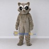 Custom Gray Brown Raccoon Mascot Costume Adult Full Body Suit for Wildlife Events Custom Gray Brown Raccoon Mascot Costume Adult Full Body Suit for Wildlife Events