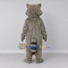 Custom Gray Brown Raccoon Mascot Costume Adult Full Body Suit for Wildlife Events Custom Gray Brown Raccoon Mascot Costume Adult Full Body Suit for Wildlife Events