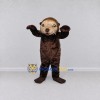 Custom Brown and Tan Otter Mascot Costume Adult Full Body Suit for Wildlife Events Custom Brown and Tan Otter Mascot Costume Adult Full Body Suit for Wildlife Events