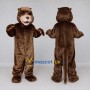 Custom Brown Otter Mascot Costume Adult Full Body Suit for Wildlife Events
