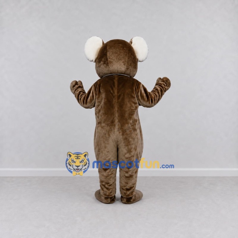 Custom Brown and Cream Koala Character Mascot Costume Adult Full Body Suit for Wildlife Events