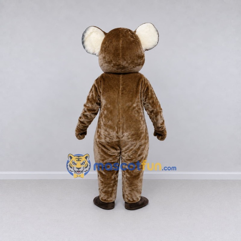 Custom Brown and Cream Koala Character Mascot Costume Adult Full Body Suit for Wildlife Events