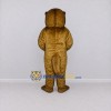 Custom Golden Brown Otter Mascot Costume Adult Full Body Suit for Wildlife Events