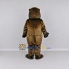 Custom Olive Brown Otter Character Mascot Costume Adult Full Body Suit for Wildlife Events Custom Olive Brown Otter Character Mascot Costume Adult Full Body Suit for Wildlife Events