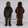 Custom Black and Orange Porcupine Mascot Costume Adult Full Body Suit for Wildlife Events Custom Black and Orange Porcupine Mascot Costume Adult Full Body Suit for Wildlife Events