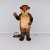 Custom Brown and Tan Otter Mascot Costume Adult Full Body Suit for Wildlife Events Custom Brown and Tan Otter Mascot Costume Adult Full Body Suit for Wildlife Events