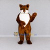 Custom Brown and White Fox Mascot Costume Adult Full Body Suit for Wildlife Events Custom Brown and White Fox Mascot Costume Adult Full Body Suit for Wildlife Events