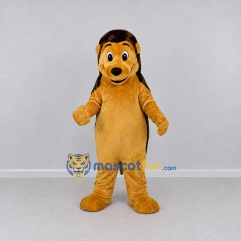 Custom Yellow and Brown Animal Character Mascot Costume Adult Full Body Suit for School Events Custom Yellow and Brown Animal Character Mascot Costume Adult Full Body Suit for School Events
