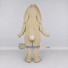 Custom Cream and White Lop Eared Rabbit Mascot Costume Adult Full Body Suit for Easter Events Custom Cream and White Lop Eared Rabbit Mascot Costume Adult Full Body Suit for Easter Events