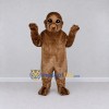 Custom Brown Otter Mascot Costume Adult Full Body Suit for Wildlife Events
