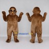 Custom Brown Otter Mascot Costume Adult Full Body Suit for Wildlife Events