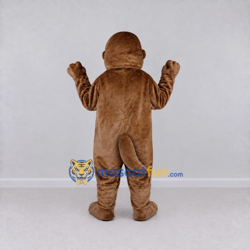 Custom Brown Otter Mascot Costume Adult Full Body Suit for Wildlife Events