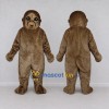 Custom Gray Brown Otter Mascot Costume Adult Full Body Suit for Wildlife Events