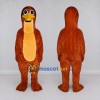 Custom Brown and Yellow Duck Mascot Costume Adult Full Body Suit for School Events Custom Brown and Yellow Duck Mascot Costume Adult Full Body Suit for School Events