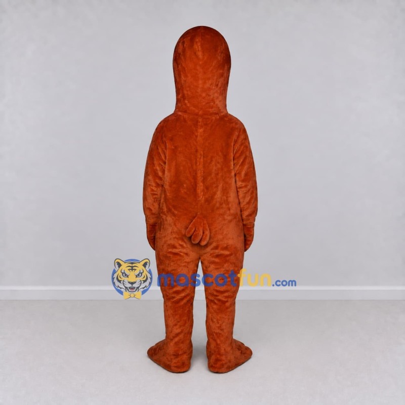 Custom Brown and Yellow Duck Mascot Costume Adult Full Body Suit for School Events Custom Brown and Yellow Duck Mascot Costume Adult Full Body Suit for School Events