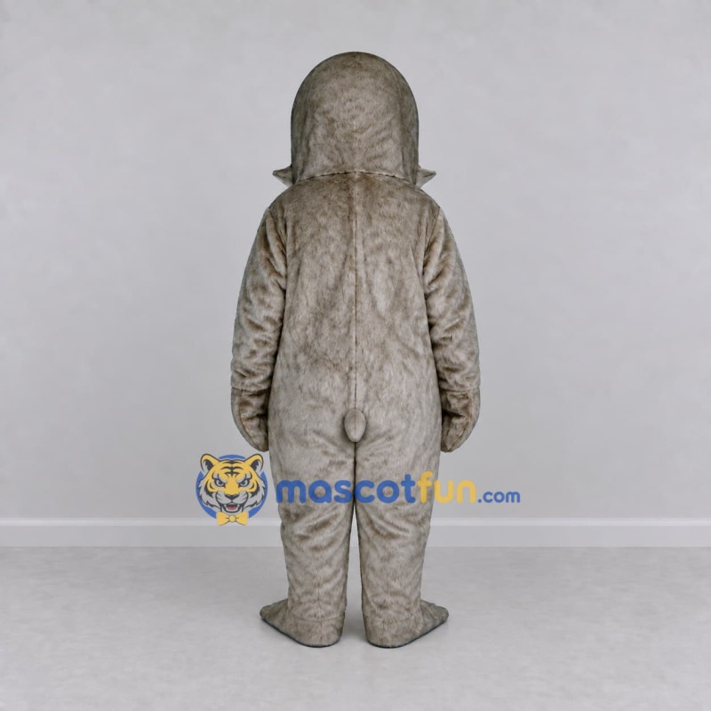 Custom Gray Walrus Mascot Costume Adult Full Body Suit for Ocean Events Custom Gray Walrus Mascot Costume Adult Full Body Suit for Ocean Events