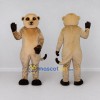 Custom Tan and Black Meerkat Mascot Costume Adult Full Body Suit for Wildlife Events