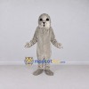 Custom Light Gray Seal Mascot Costume Adult Full Body Suit for Ocean Events Custom Light Gray Seal Mascot Costume Adult Full Body Suit for Ocean Events