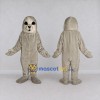 Custom Light Gray Seal Mascot Costume Adult Full Body Suit for Ocean Events Custom Light Gray Seal Mascot Costume Adult Full Body Suit for Ocean Events