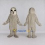 Custom Light Gray Seal Mascot Costume Adult Full Body Suit for Ocean Events