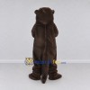 Custom Dark Brown and Tan Otter Mascot Costume Adult Full Body Suit for Wildlife Events Custom Dark Brown and Tan Otter Mascot Costume Adult Full Body Suit for Wildlife Events