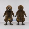 Custom Dark Brown Beaver Mascot Costume Adult Full Body Suit for Wildlife Events Custom Dark Brown Beaver Mascot Costume Adult Full Body Suit for Wildlife Events