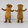 Custom Golden Brown Animal Character Mascot Costume Adult Full Body Suit for School Events Custom Golden Brown Animal Character Mascot Costume Adult Full Body Suit for School Events