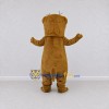 Custom Golden Brown Animal Character Mascot Costume Adult Full Body Suit for School Events Custom Golden Brown Animal Character Mascot Costume Adult Full Body Suit for School Events