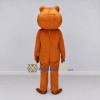 Custom Orange and White Frog Mascot Costume Adult Full Body Suit for School Events Custom Orange and White Frog Mascot Costume Adult Full Body Suit for School Events