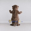 Custom Brown and White Otter Mascot Costume Adult Full Body Suit for Wildlife Events Custom Brown and White Otter Mascot Costume Adult Full Body Suit for Wildlife Events