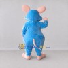 Custom Blue and Pink Mouse Mascot Costume Adult Full Body Suit for School Events Custom Blue and Pink Mouse Mascot Costume Adult Full Body Suit for School Events