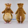 Custom Brown and Tan Rat Mascot Costume Adult Full Body Suit for School Events Custom Brown and Tan Rat Mascot Costume Adult Full Body Suit for School Events