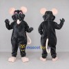 Custom Black and Pink Rat Mascot Costume Adult Full Body Suit for Halloween Events Custom Black and Pink Rat Mascot Costume Adult Full Body Suit for Halloween Events