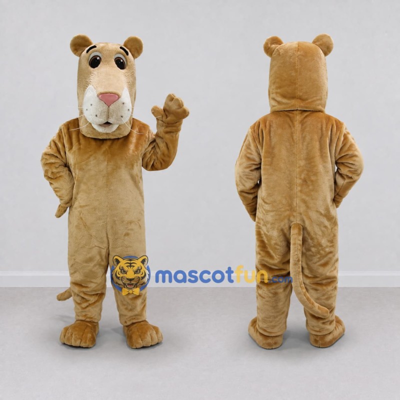Custom Tan and Cream Rat Mascot Costume Adult Full Body Suit for School Events Custom Tan and Cream Rat Mascot Costume Adult Full Body Suit for School Events