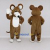 Custom Brown and White Mouse Mascot Costume Adult Full Body Suit for School Events Custom Brown and White Mouse Mascot Costume Adult Full Body Suit for School Events