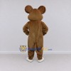 Custom Brown and White Mouse Mascot Costume Adult Full Body Suit for School Events Custom Brown and White Mouse Mascot Costume Adult Full Body Suit for School Events