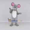 Custom Gray and White Mouse Mascot Costume Adult Full Body Suit for School Events Custom Gray and White Mouse Mascot Costume Adult Full Body Suit for School Events