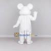 Custom White and Pink Mouse Mascot Costume Adult Full Body Suit for School Events Custom White and Pink Mouse Mascot Costume Adult Full Body Suit for School Events