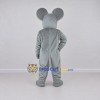 Custom Gray and Pink Mouse Mascot Costume Adult Full Body Suit for School Events Custom Gray and Pink Mouse Mascot Costume Adult Full Body Suit for School Events