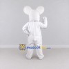 Custom White and Pink Mouse Mascot Costume Adult Full Body Suit for School Events Custom White and Pink Mouse Mascot Costume Adult Full Body Suit for School Events
