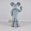 Custom Gray and Pink Mouse Mascot Costume Adult Full Body Suit for School Events Custom Gray and Pink Mouse Mascot Costume Adult Full Body Suit for School Events