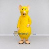 Custom Yellow and Tan Mouse Mascot Costume Adult Full Body Suit for School Events Custom Yellow and Tan Mouse Mascot Costume Adult Full Body Suit for School Events