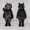 Custom Black Cat Mascot Costume Adult Full Body Suit for School Events Custom Black Cat Mascot Costume Adult Full Body Suit for School Events