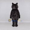 Custom Black Cat Mascot Costume Adult Full Body Suit for School Events Custom Black Cat Mascot Costume Adult Full Body Suit for School Events