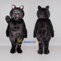 Custom Black Cat Mascot Costume Adult Full Body Suit for School Events
