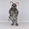 Custom Gray Mouse Mascot Costume Adult Full Body Suit for School Events Custom Gray Mouse Mascot Costume Adult Full Body Suit for School Events