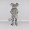 Custom Gray and Pink Mouse Mascot Costume Adult Full Body Suit for School Events Custom Gray and Pink Mouse Mascot Costume Adult Full Body Suit for School Events