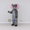 Custom Gray and Pink Elephant Mascot Costume Adult Full Body Suit for School Events Custom Gray and Pink Elephant Mascot Costume Adult Full Body Suit for School Events